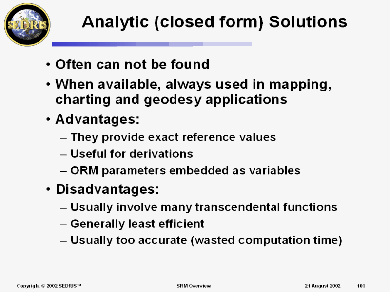 analytic-closed-form-solutions